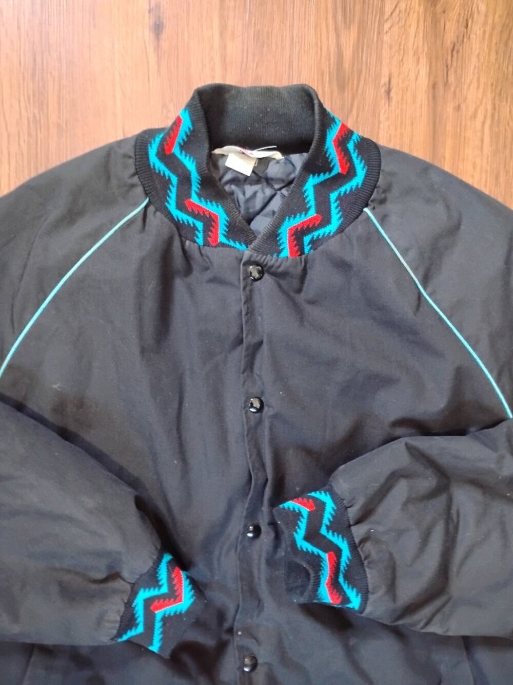 Vintage Aztec Inland Northwest Paint Horse Club Bomber Jacket